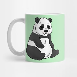 A peaceful panda bear Mug